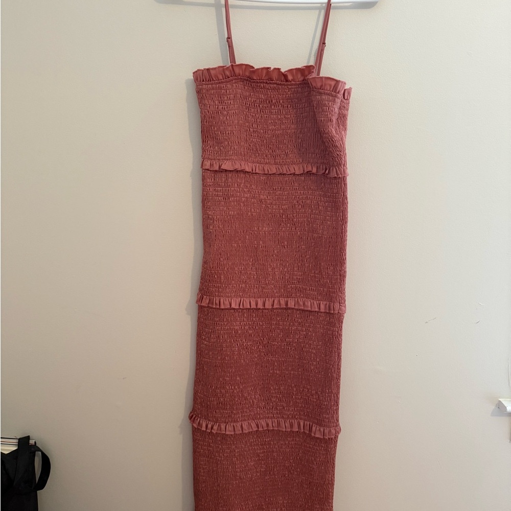 MARBLE Dress in Dusty Rose